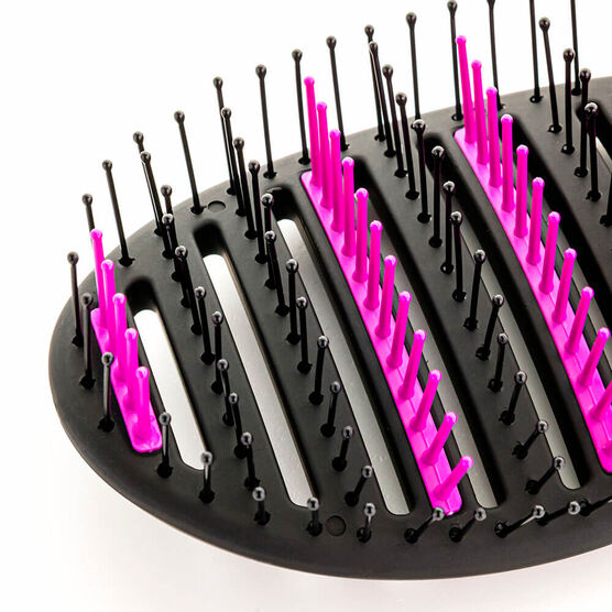 ESCOVA DE CABELO SPEED DRY PURIFYING PRETA/ROXA